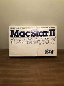Nueva interfaz Star Micronics MacStar II Macintosh para impresora Star Micronics - Imagen 1 de 6