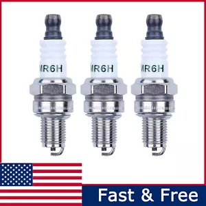 3Pcs Spark Plug For Husqvarna 233RJ 226HS 130BT 170BF 180BF 350BF 370BTS Trimmer - Picture 1 of 4
