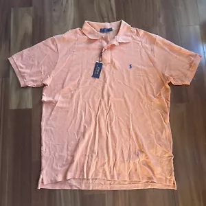 POLO RALPH LAUREN Men’s Big & Tall 2XLT Classic Fit Cotton Mesh Polo Shirt NWT - Picture 1 of 6