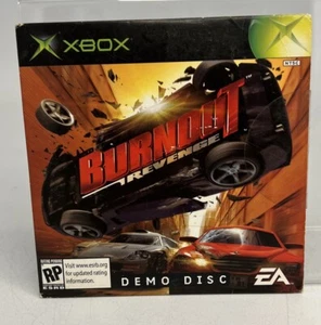 Burnout Revenge Xbox Demo Disc Not For Resale (Microsoft XBOX, 2005) New Sealed - Picture 1 of 2