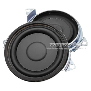 2x Altavoz Radiador Pasivo Bajo Auxiliar Woofer Diafragma Vibratorio 52mm/2.04" - Imagen 1 de 6