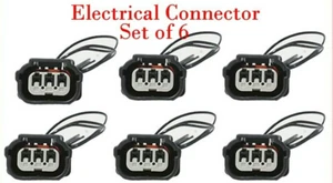 6 conectores eléctricos de bobina de encendido para Acura Honda 2013-2021 V6 3.0L 3.5L - Imagen 1 de 3