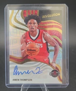 2024-25 Panini Revolution Amen Thompson Auto 3/25 rare - Picture 1 of 2