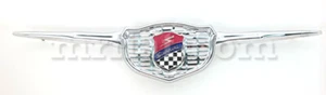 Emblema de metal cromado Fiat 500 Giannini nuevo - Imagen 1 de 1