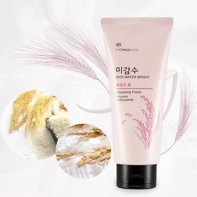 THE FACE SHOP Rice Water Bright Cleansing Foam 150ml Lightening Foam Cleanser - image 1 of 4