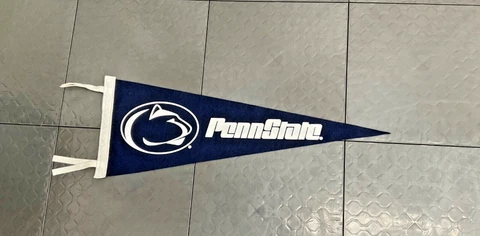 Penn State Nittany Lions Vintage Wool Felt  Pennant Cover