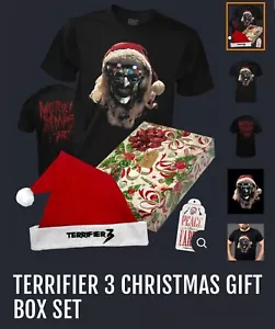 Fright Rags Terrifier Christmas Gift Box Set Size Large Shirt - Picture 1 of 1