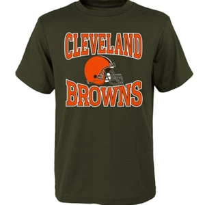 NFL Youth Cleveland Browns T-Shirt, Size Large 12/14 - Picture 1 of 2