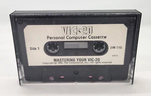 Mastering your VIC-20 VM116 1983 program cassette untested - Photo 1/6