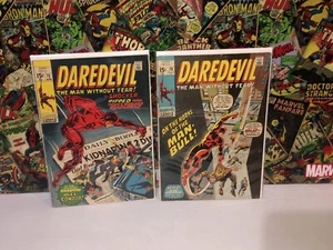 Daredevil # 75 # 78 Vol. 1 (1971, Marvel) Bronzezeit Comic Konvolut - Bild 1 von 8