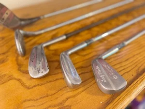 Qty.5 MIXED LOT Vintage Golf Club Lot-BACO,Lady Martin,Wilson Chipper, Driver - Picture 1 of 21