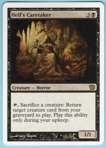 Hell's Caretaker 2005 MTG Core Set 9th Edition Black Rare Creature NM AZ1 - Picture 1 of 1