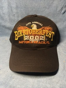 NOS Vintage 2002 Daytona Beach Biketoberfest Mütze Neu - Bild 1 von 5