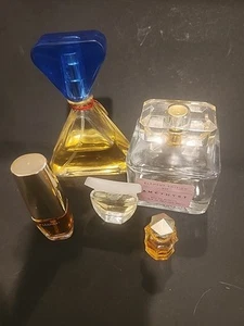  Perfume  Bottle Collection Claiborne,beautiful,AMETHYST marquay Lauder R231 - Picture 1 of 7