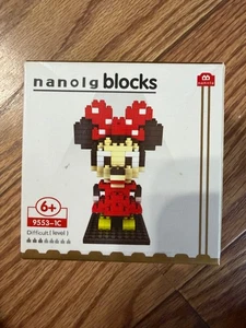 NANOLG BLOCKS DISNEY MINNIE MOUSE FIGUR KOMPLETT LEVEL ONE 9553-1D - Bild 1 von 4