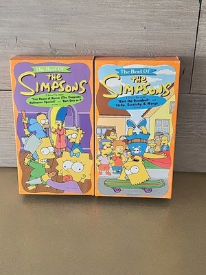 The Best of the Simpsons - V. 4 And V.6 (VHS, 1998) Lot Cartoon Vintage - Image 1 of 4