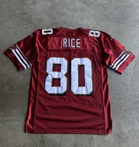 VTG Jerry Rice Authentic Reebok San Francisco 49ers Jersey 48 XL On Field NFL - Picture 1 of 8
