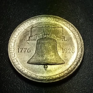 1926 Sesquicentennial Independence Commemorative Silver Half Dollar - Nicer - Picture 1 of 14