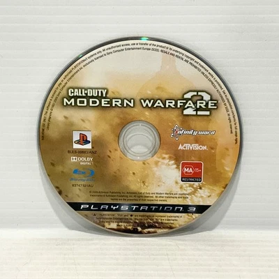 Call of Duty Modern Warfare 2 - Disc Only - PS3 - Tested & Working - Free Post - image 1 of 2