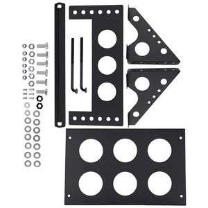Metal Steel Battery Mounting Box Tray Bracket DIY,Easy Bolt-In Battery  New - Picture 1 of 12