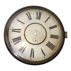 Antique Waterbury School Wall Clock Large 13" Dial Part - Picture 1 of 8