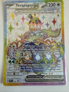 Pokemon Terapagos EX SVP 165 DE Black Star Promo Near Mint TCG - Bild 1 von 10