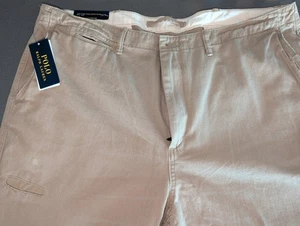 Nuevos Pantalones Polo Ralph Lauren Calce Clásico Sarga Envejecida Talla 42x 32 Precio de venta sugerido por el fabricante $148 - Imagen 1 de 13