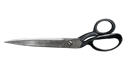 "Tijeras de sastre vintage Wiss 22 con incrustaciones de tela de alta resistencia EE. UU. 12"" acero" Foto 1 de 4