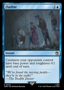 MTG - FLATLINE - Doctor Who (R) - Bild 1 von 1