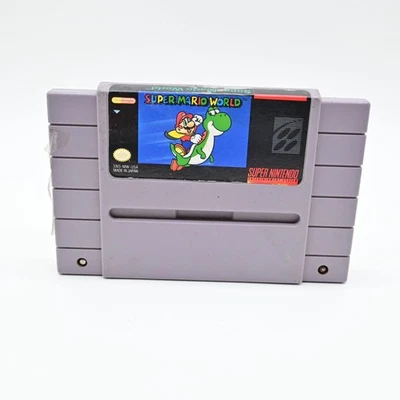 Super Mario World SNES Cartridge Pre-Owned Game - Image 1 of 4