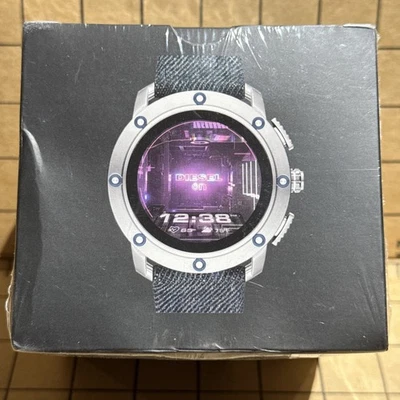 New Diesel Axial Blue Demin Men's Smartwatch DZT2015 SEALED! - Image 1 of 4