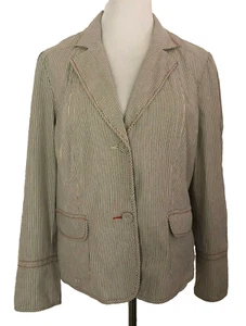 Chico’s Size 2 Cheer Stripe Iana Jacket NWT - Picture 1 of 12