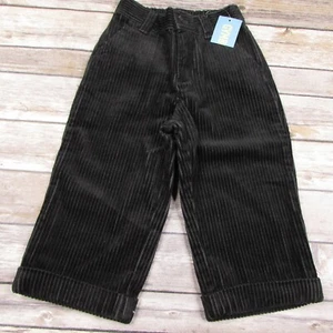 Gymboree Family Portrait Boys Black Corduroy Pants 18 - 24 Months - Picture 1 of 3