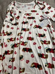 LuLaRoe Valentine Day 2019 Puppy Shirt Xl - Picture 1 of 3