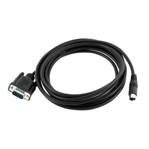 9,2ft DB9 9-pinowy wtyk na mini DIN 8-pinowy wtyk wtyczka konwerter kabli czarny - Zdjęcie 1 z 6