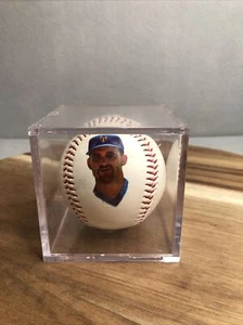 Balón de béisbol Howard Johnson 1989 firmado vintage con logotipo de los Mets de Nueva York - Imagen 1 de 6