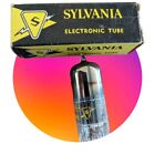 Vintage Sylvania 6Au8 Triode Ham Radio Video Amplifier Tv Audio Vacuum Tube
