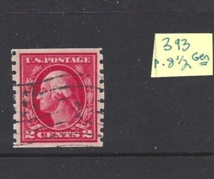 US Scott #493 USED GENUINE perf 8.5 2c Washington Coil, VF! - Picture 1 of 2
