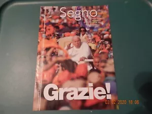 POPE JOHN PAUL II SEGNO INSERT COMMEMORATIVE APR 2005 ALL IN ITALIAN ROME ITALY - Picture 1 of 5