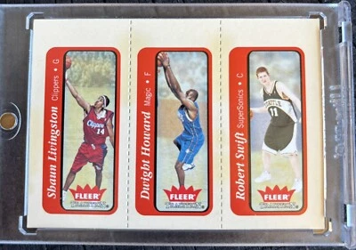 🏀 DWIGHT HOWARD/ LIVINGSTON/SWIFT Rookie 2004-05 Fleer tradition RC Card #261 - Image 1 of 2