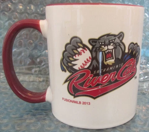 Sacramento River Cats 2013 Coffee Mug Cup 10OZ 3 3/4 INCHES TALL Cover