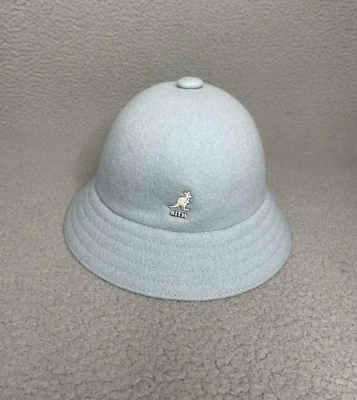 KITH X Kangol Wool Classic Bucket Hat Elevation Medium Blue - Image 1 of 4