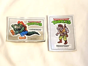 Vintage 1990 Teenage Mutant Ninja Turtles Silver Sticker - Picture 1 of 5