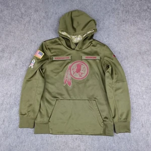 Washington Redskins Hoodie Boys Large Sweater Salute To Service Camo Youth NFL - Picture 1 of 13