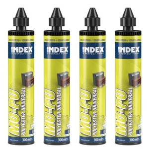 4x Injektionsmörtel Montagemörtel Verbundmörtel 300ml inkl. 8 Mischer - Bild 1 von 6