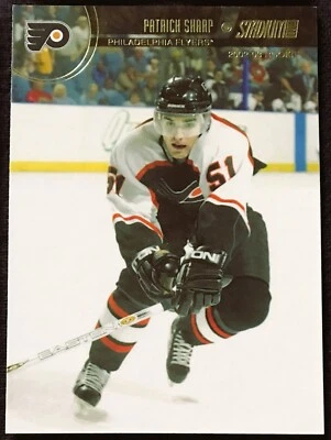 Patrick Sharp Topps Stadium Club rookie card 138, 2002 -03 NHL, Flyers - Image 1 of 2