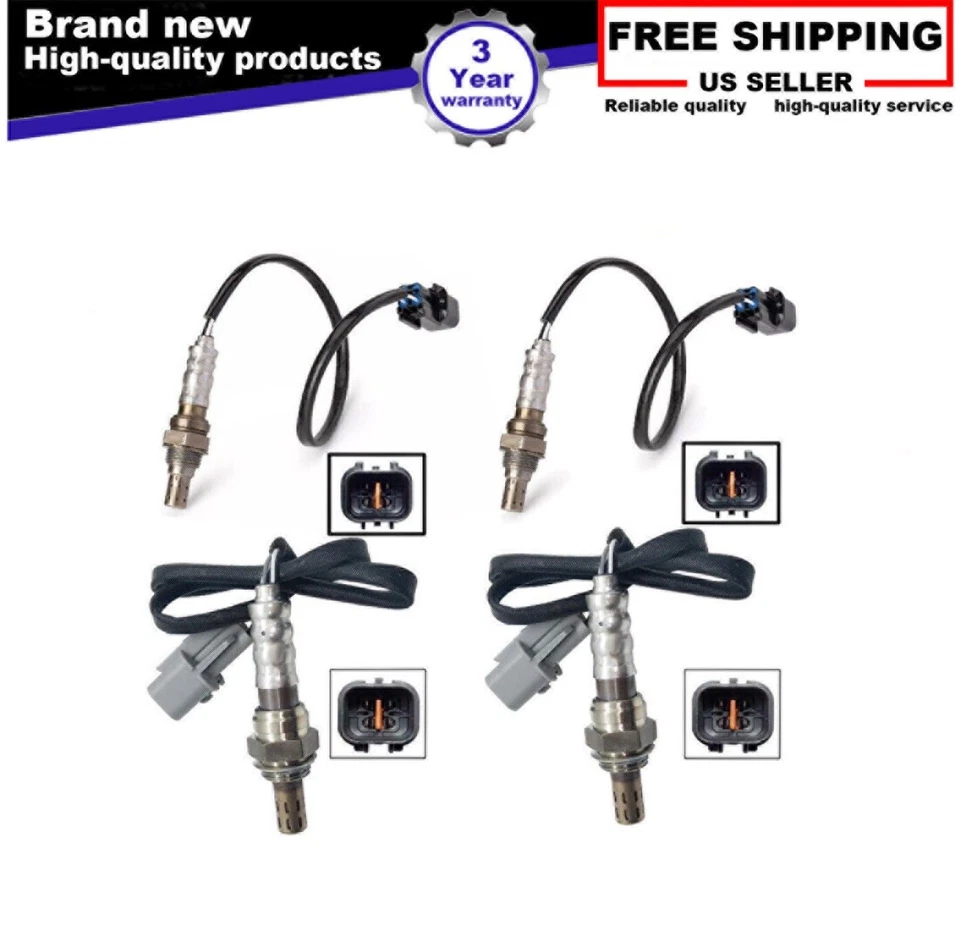 4x Sensor de oxígeno arriba+abajo para Hyundai Santa Fe 3,5 L V6 2003 2004 2005 2006 XG350 Foto 1 de 4