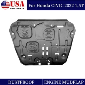 Dustproof Engine Undertray Engine Splash Shield For Honda CIVIC 2022 1.5T Cover - Bild 1 von 17