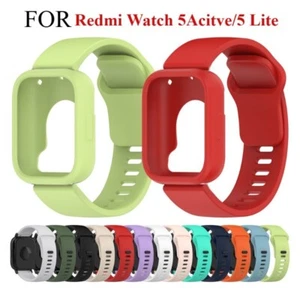 Silicone Case with Repacement Watchband For Redmi Watch 5 Active / Watch 5 Lite - Zdjęcie 1 z 17
