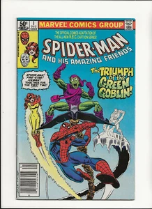 Spider-Man and His Amazing Friends #1 (1981) VF Newsstand Marvel - Picture 1 of 2